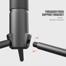 Tripod Stand with Ground Spikes Lightweight Stand for Mobile Phones Camping