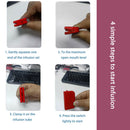 Automatic Infusion Fluid Reminder Sensor Drip-Feeding Sound Alarm (Red) Newly