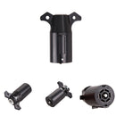 Male 12V Black Plastic Car Male Pendant Plug 7 PIN American