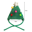 Pet Winter Saliva Towel Dog Triangule Scarf Hat Christmas Ornament Pet Supply