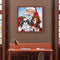 #A 5D DIY Diamond Painting Santa Claus Puppy Kits Full Round Drill Wall Decor Ar