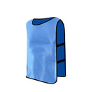 Scrimmage Team Practice Vests Pinnies Team Practice Bibs (Sky Blue M Kids)