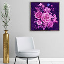 5D DIY Diamond Painting Kits Rose Full Round Diamond Picture Wall Decoration