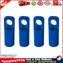 4pcs CNC Bike Tyre Presta Valve Cap Bicycle Tire Valve Dust Covers (Blue) Newly
