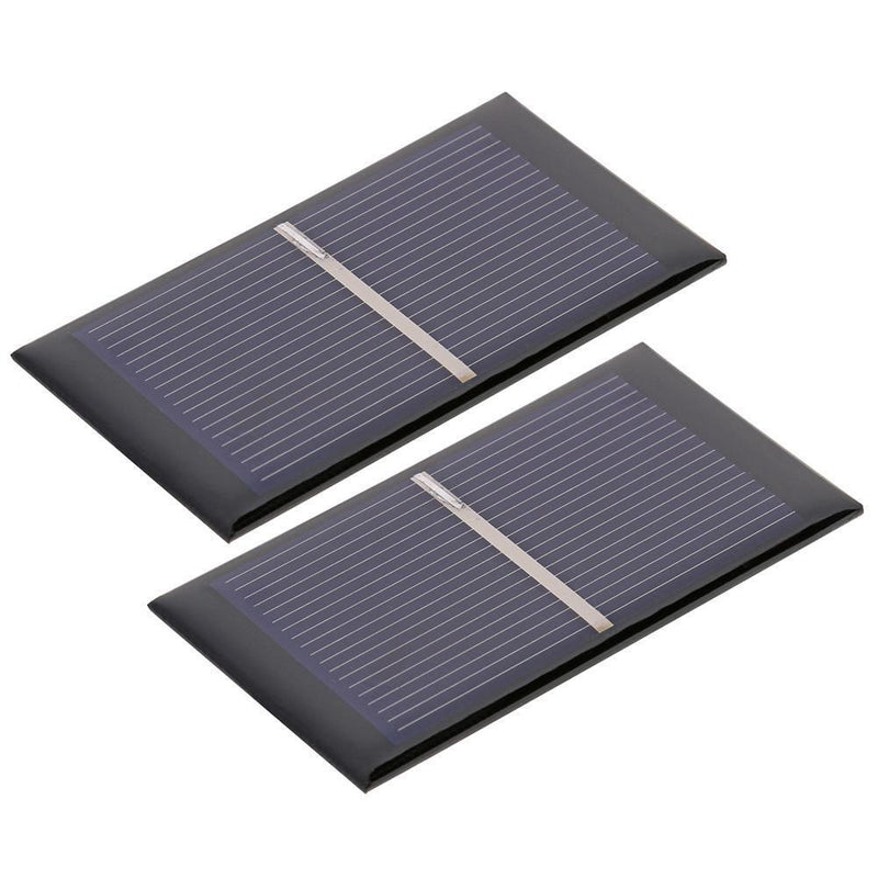 0.5V 0.3W Solar Cell Polycrystalline DIY Solar Panel System Charger Epoxy Plate