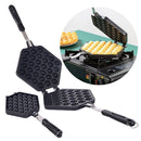 Oven Mold Eggettes Roller Gas Sandwich Maker Cake Baking Pan QQ Egg Bubble Mold