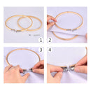 Cloth Polyester Cotton Embroidery Thread Poke Embroidery Kit Cross Stitch Kit