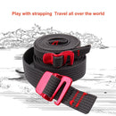 Outdoor Travel Backpack Nylon Tape Rope with Quick Release Hook Tension Belts