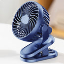 #A Quiet Clip-on Desktop Fan Mini Handheld USB Fans for Student Dormitory Office
