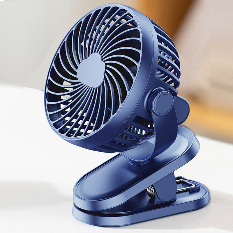#A Quiet Clip-on Desktop Fan Mini Handheld USB Fans for Student Dormitory Office