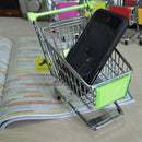 Mini Supermarket Handcart Green Shopping Utility Cart Mode Green Storage Newly