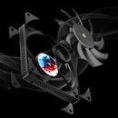 HX6200D Radiator 6 Heatpipe CPU Cooler Fan for Intel LGA 1700 1200 (Black) Newly