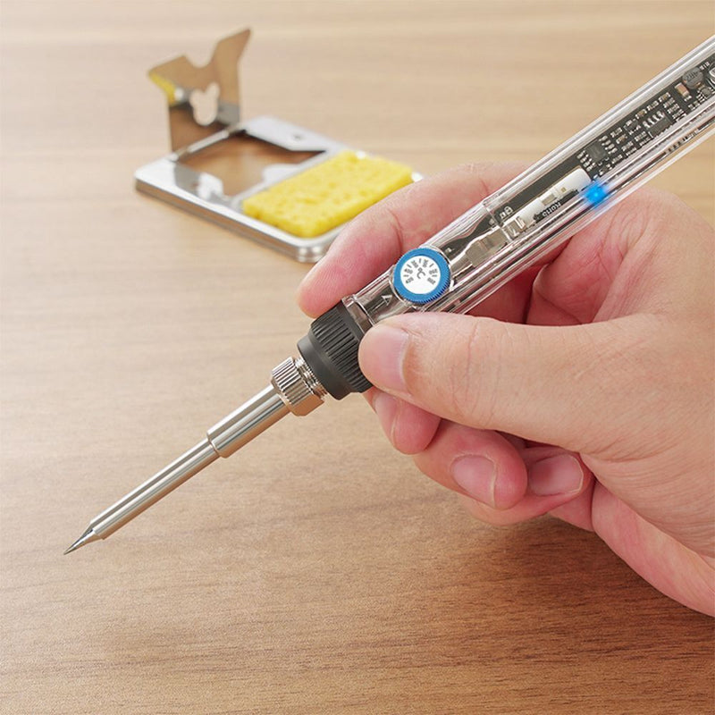 Electric Soldering Iron Adjustable Temperature Soldering Accessory T12 72W