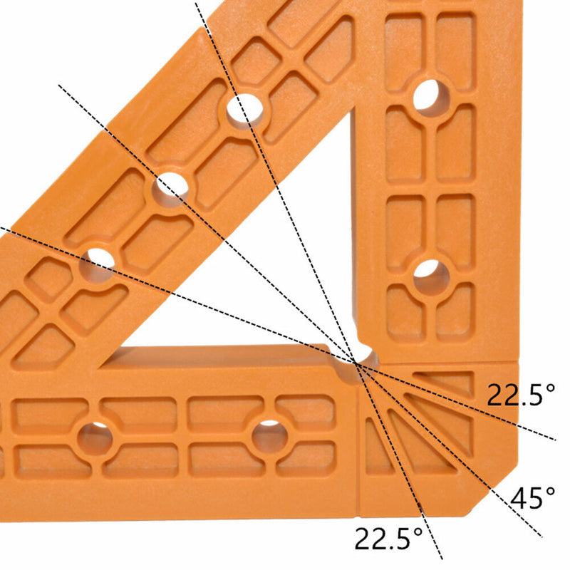 Woodworking Right Angle 45 90 Degree Jig Carpenter Positioning Corner Clamp