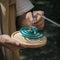 Multifunction Mosquito Coil Holder Wood Hanging Outdoor Home Incense Stand