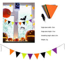 Halloween Felt Fabric Colorful Pennant Flag Bunting Party Banners Bar Decor
