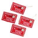 Non-Woven Embroidery Christmas Envelope Xmas Trees Pendant Gift Candy Bags