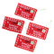 Non-Woven Embroidery Christmas Envelope Xmas Trees Pendant Gift Candy Bags