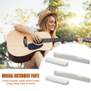 4pcs Bone Guitar Bridge Nut Saddle for 6 String Guitar Stringed Instrument Parts