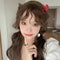 Women Bear Cherry Hair Clips Hair Claws Sweet Headwears Geometric Hairpins