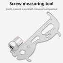 Mountain Bicycle Chain Measuring Rulers MTB Chain Wear Checker Indicator Caliper