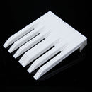 52Pcs White ABS Plastic Piano Keytops Kit with Fronts Replacement Key Tops Newly