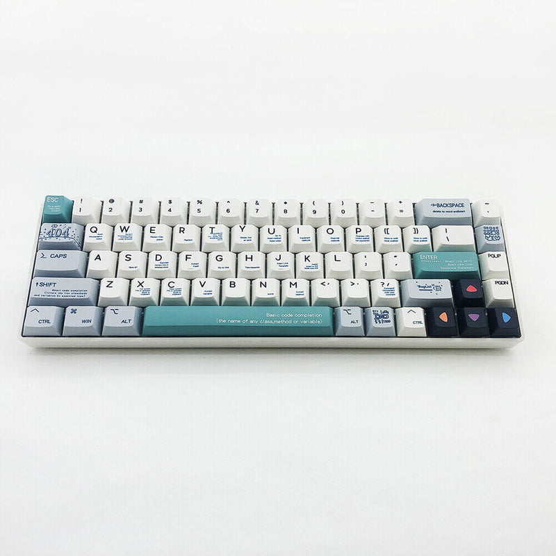 127 Keys Keycap PBT Key Cap XDA Profile for Gaming Mechanical Keyboard Acce