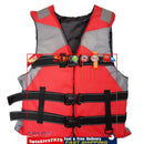 Adults Floating Jacket Lightweight Life Vest for Fishing Swimming (Red) Newly