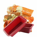 Rectangular Silicone Baking Mold Toast Bread Bread & Loaf Pan Cake Baking Tray