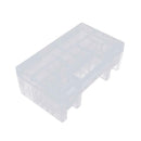 Portable Hard Plastic AA AAA C Battery Healthy Case Organiser Box Holder M9R0