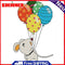 Partial Embroidery Little Mouse DIY Stamped Canvas 14CT Needlework Sets Gifts