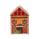 House Shaped Candy Storage Containers Empty Gift Boxes Candy Cases for Christmas