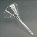 60mm Transparent Glass Powder Triangle Cone Funnel GlasswL0C0 M1O9 G3F6 Lab R6M4