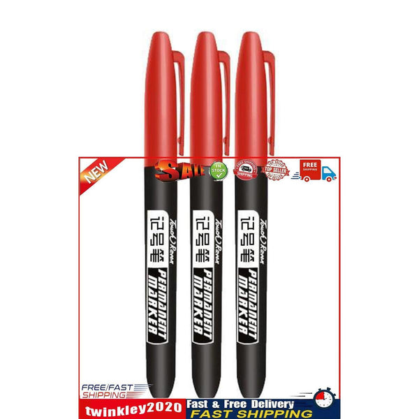 Oiliness Non-Fading & Waterproof Marker Pen Non-Erasable Marker Pen (C) Newly