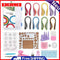 21pcs Handmade DIY Quilled Paper Beginner Set Craft Quilling Tool Paper Decor