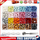 Retro Sealing Wax Beads Set Envelope Seal Stamp Wax Tablet Pill Craft Decor