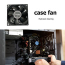 Silent Fan for Computer Cases Chassis Cooling Fan Hydraulic Bearing (8cm)
