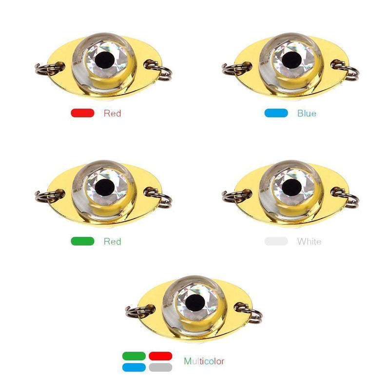 Fishing Lure Trap Light LED Underwater Eye Fishing Squid Bait Lamp (White)