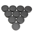 10 Set of Rear Lens Cover with Camera Body Cap for Canon DSLR SLR EOS EF
