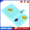 Paper Quilling Grid Handmade Paper Folding Craft DIY Quilling Tool (Blue)
