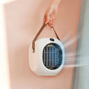 Personal Air Cooler Air Conditioner Cooling Fan with 3 Wind Speeds LED Light