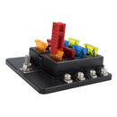 Light Marine Plastic Cover Blade Fuse Holder Block Fuse Box Car Accessory