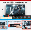 Console TV Dock Station with 1000Mbs LAN Port/4K HDMI-compatible for Switch OLED