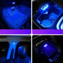 Mini USB Car Light LED RGB Interior Mood Neon Atmosphere Ambient Key Lamp A3D0