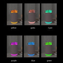 Crystal Salt Stone Humidifier Colorful Light Home Office Oil Cool Mist Diffuser
