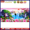 Waterfall Welcome Pine Oil Paint By Numbers Kits DIY Canvas Wall Picture Cr