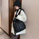 Fashion Winter Space Cotton Backpack Unisex Large Lightweight Business Bagpack