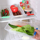 Kitchen Fridge Pace Saver Organizer Refrigerator Storage Holder Drawer Container