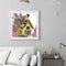 Partial Cross Stitch Birds House Embroidery Cotton Thread DIY Needleworks