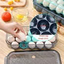 Fresh-keeping 16 Grid Creative Egg Box Storage Container Refrigerator